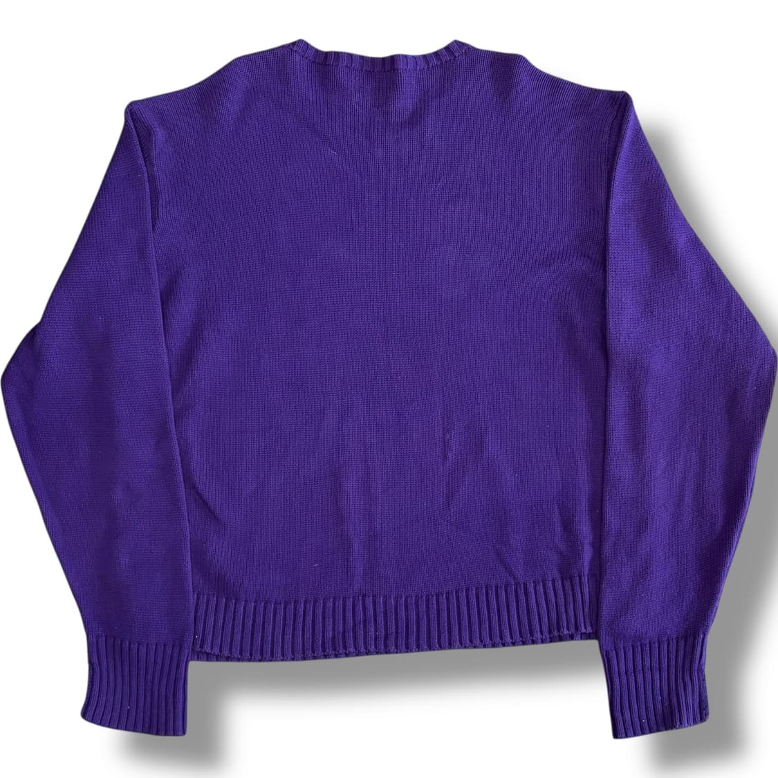 Polo Ralph Lauren 퍼플 코튼 니트 상품이미지2