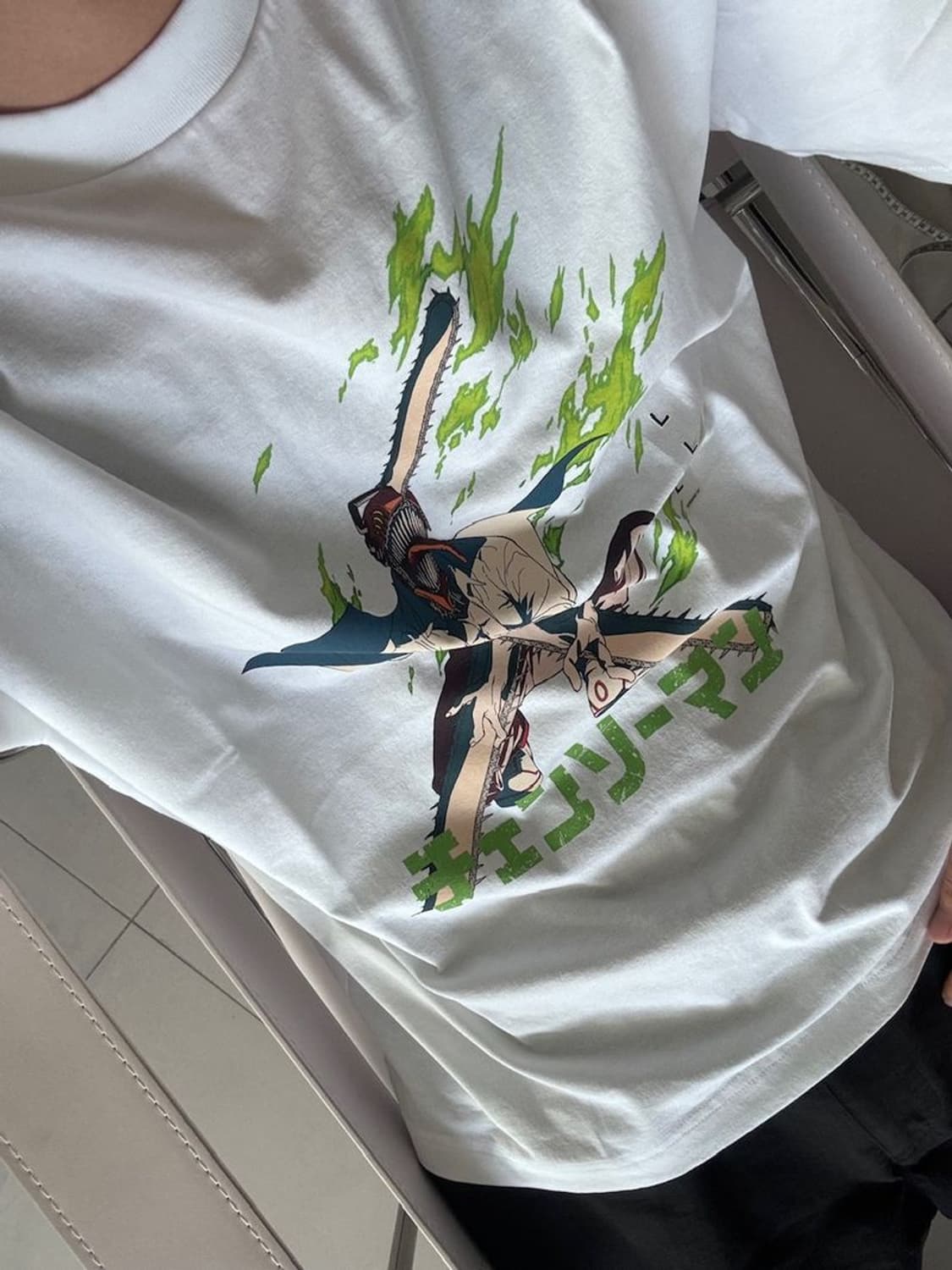 CHAINSAW MAN PRINT TEE 체인소맨 프린트 티셔츠 상품이미지3