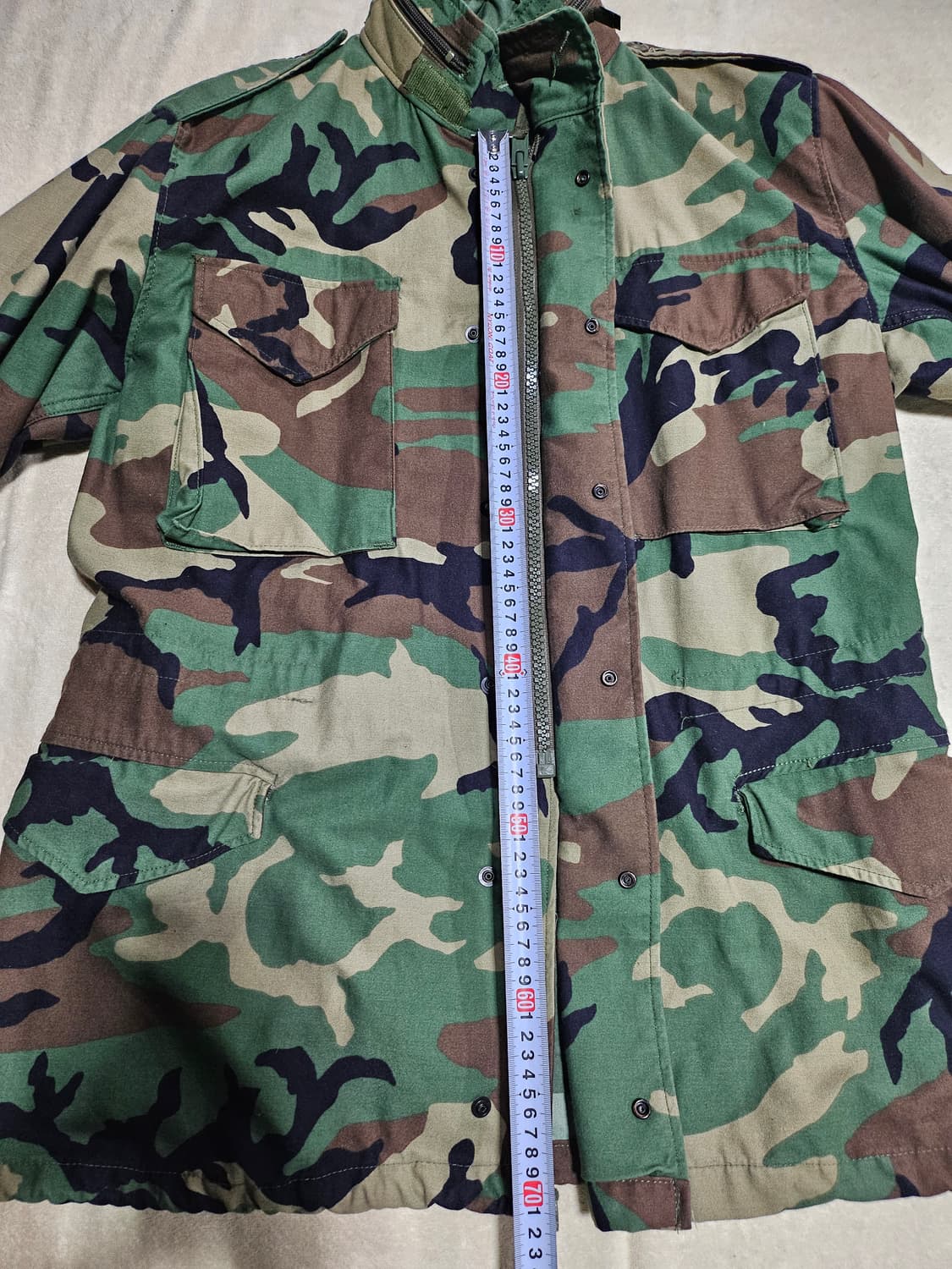 90s 미군오리지날 우드랜드 M65 필드자켓 ML 상품이미지9