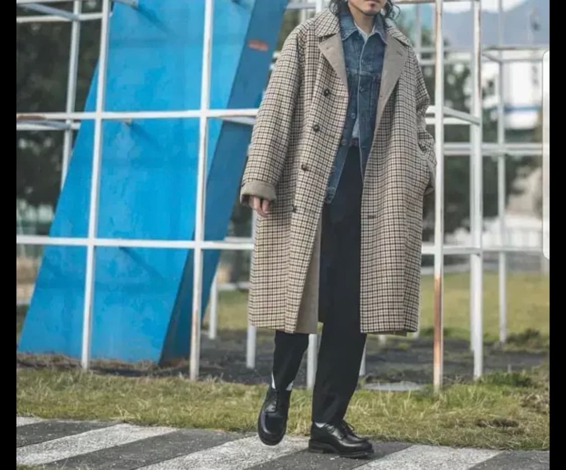 비긴202 건클럽 리버서블 체스터필드 코트 / 캡틴선샤인 상품이미지4