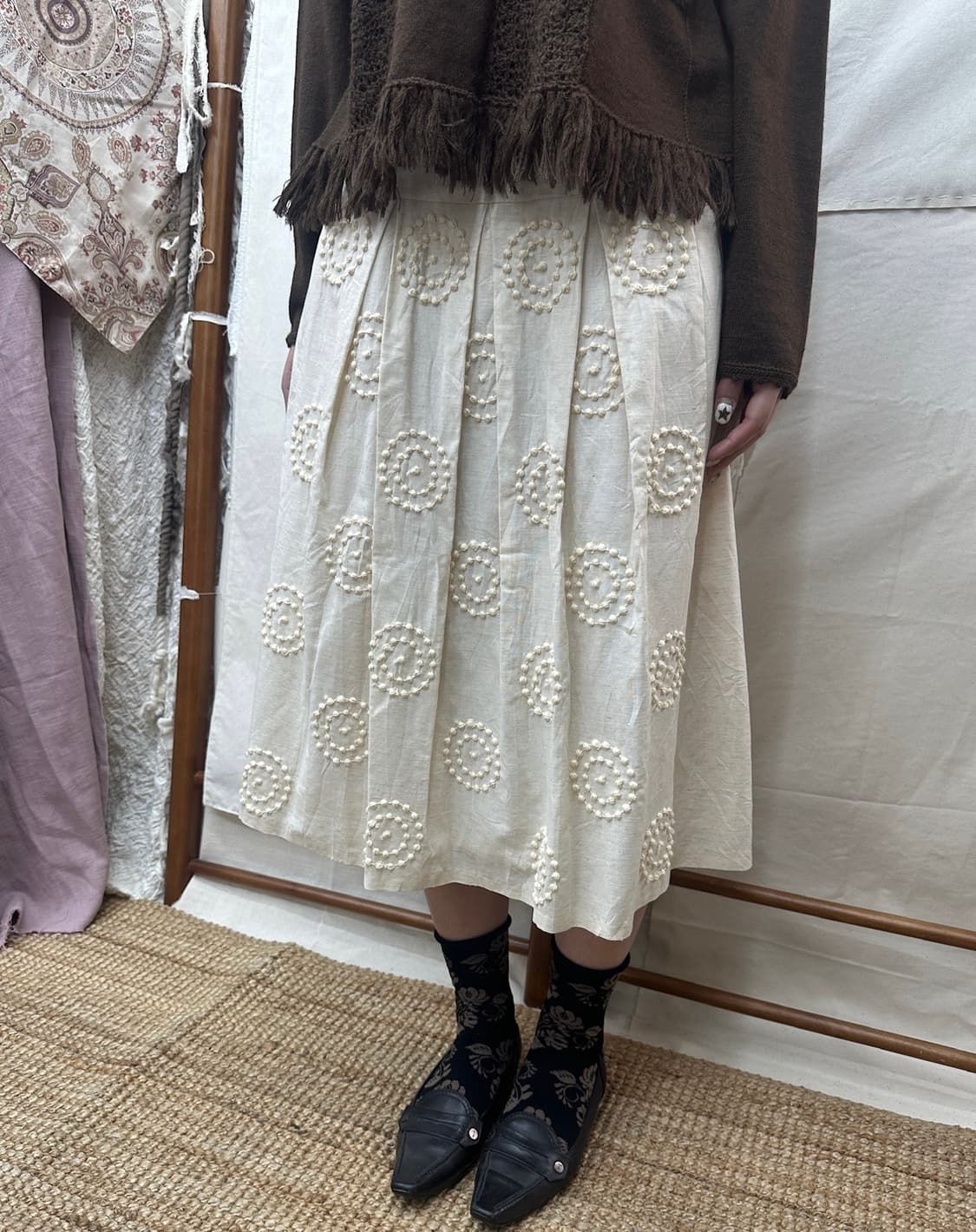 mila schon blue label skirt 상품이미지2