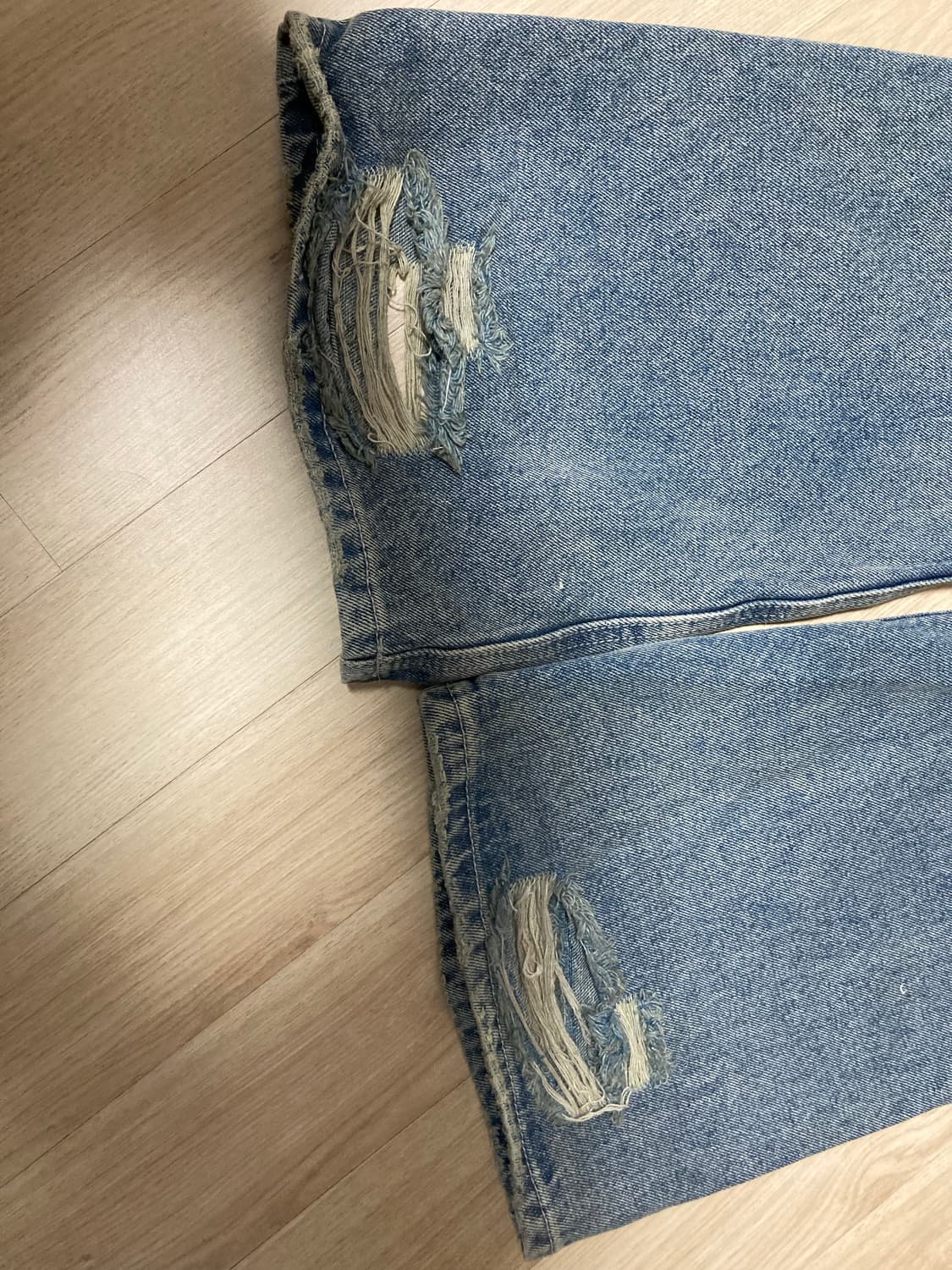 스키즘인듀싱 더블니 부츠컷 블루 M 상품이미지7