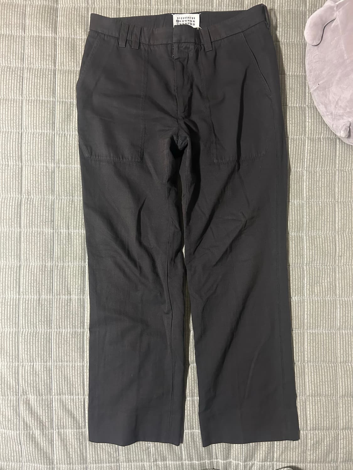 마틴 마르지엘라 울 코튼 팬츠 상품이미지5