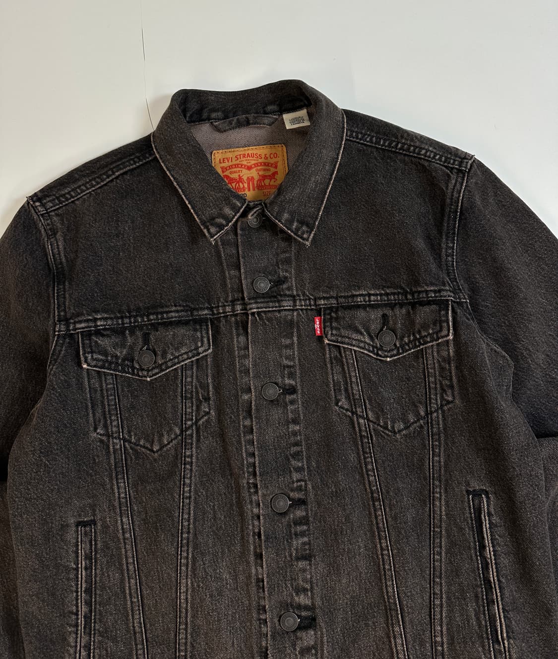 리바이스 Levis 트러커 다크브라운 자켓 S 상품이미지3