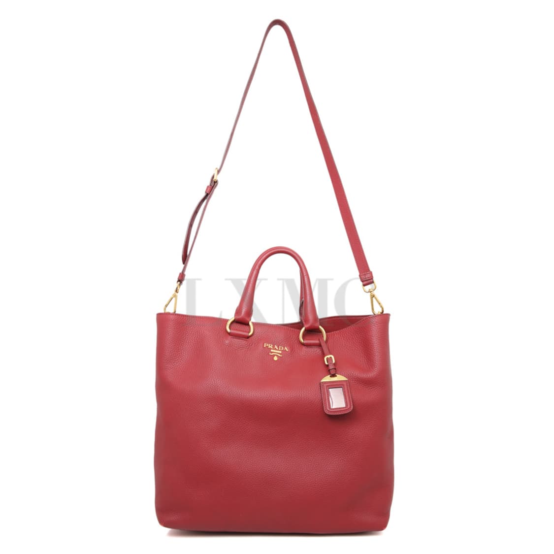 프라다 비텔로 다이노 토트백 레드 숄더백 3-WAY BN1713 상품이미지6