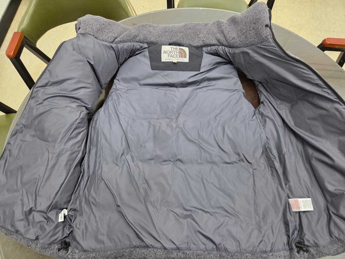 노스페이스 700 패딩 눕시 조끼 그레이 85 상품이미지3