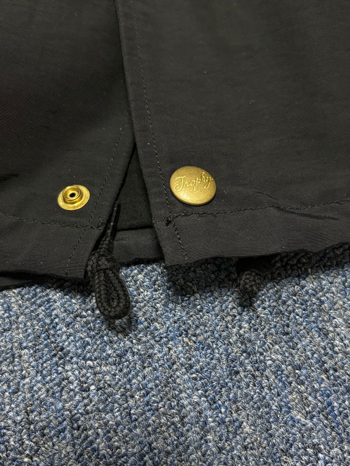 (38)트로피클로딩 블랙 코치자켓 프리휠러스 리얼맥코이 상품이미지3