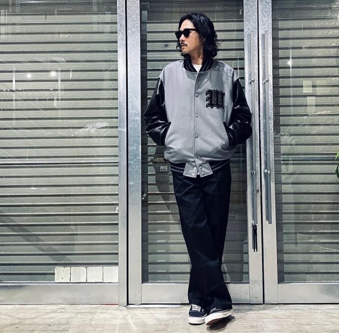 24fw 와코마리아 바시티 자켓 (L) 상품이미지2