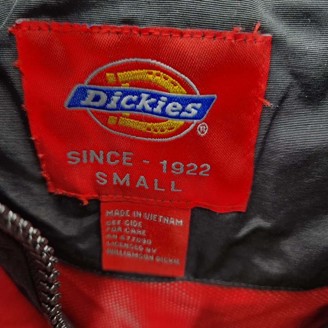 디키즈 암포켓 풀집업 후드 스트링 바람막이 M 상품이미지5