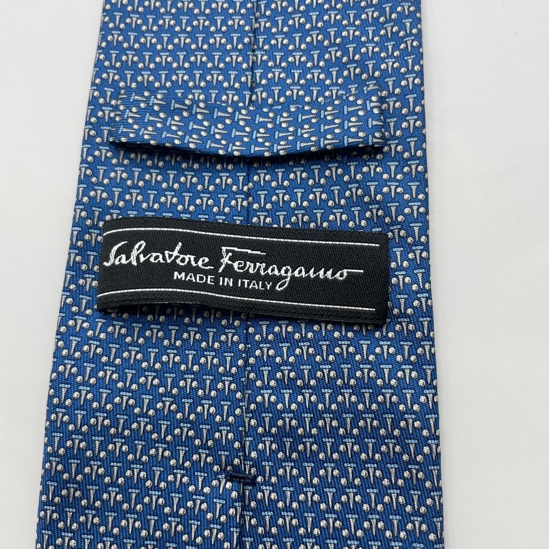 104) (Ferragamo) 살바토레페레가모 패턴 넥타이 상품이미지5