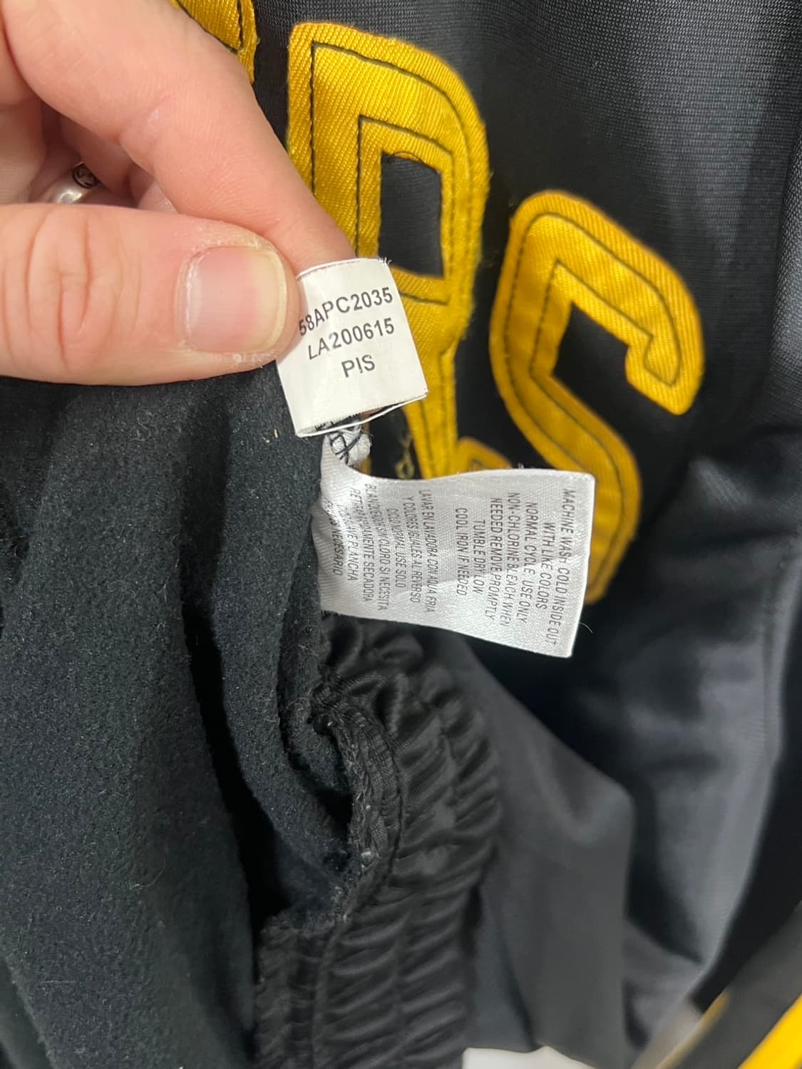 NFL 피츠버그 스틸러스 빅사이즈 트랙 져지 상품이미지7