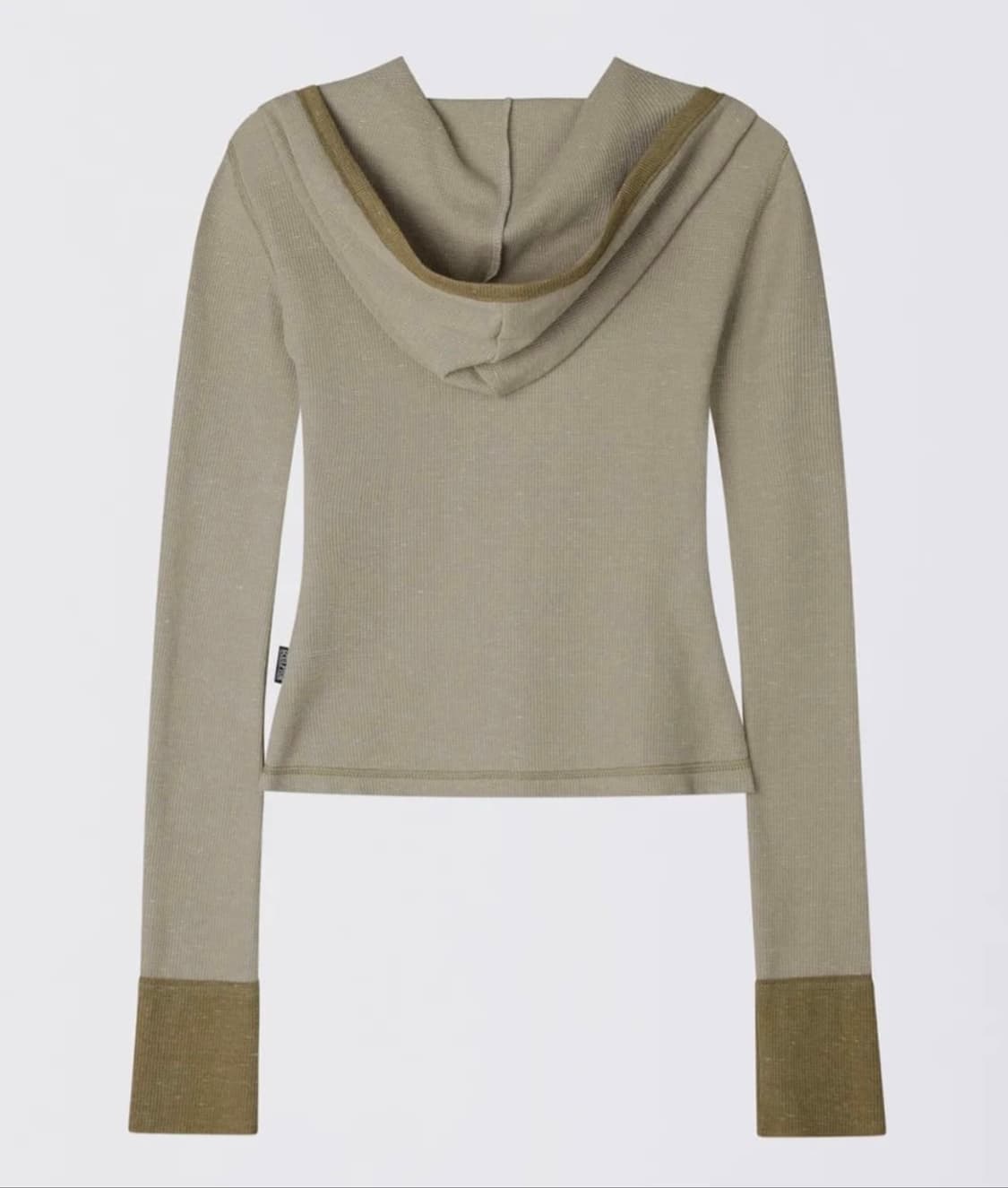 미착용 스컬프터 헤더 후디 티 베이지 heather hoodie 상품이미지2