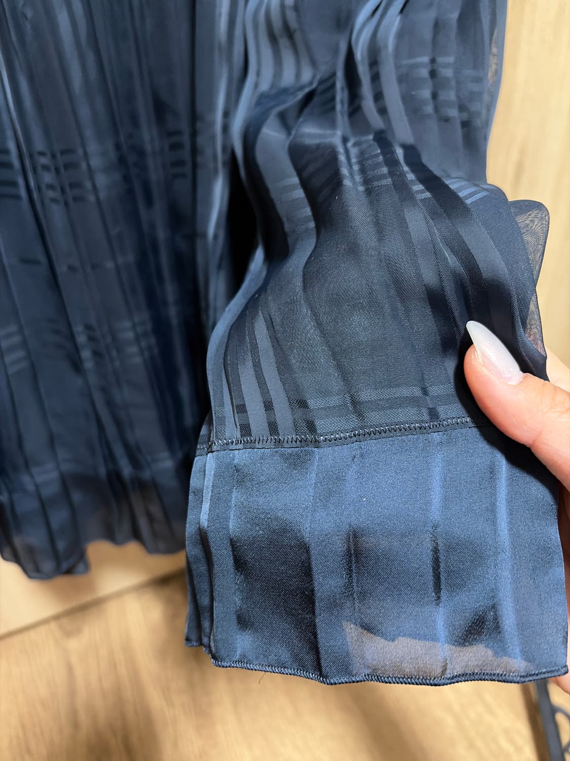 모리걸 미디 플리츠스커트 상품이미지2