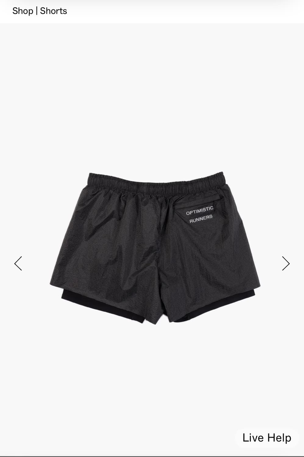 옵티미스틱 글로시 쇼츠 상품이미지2