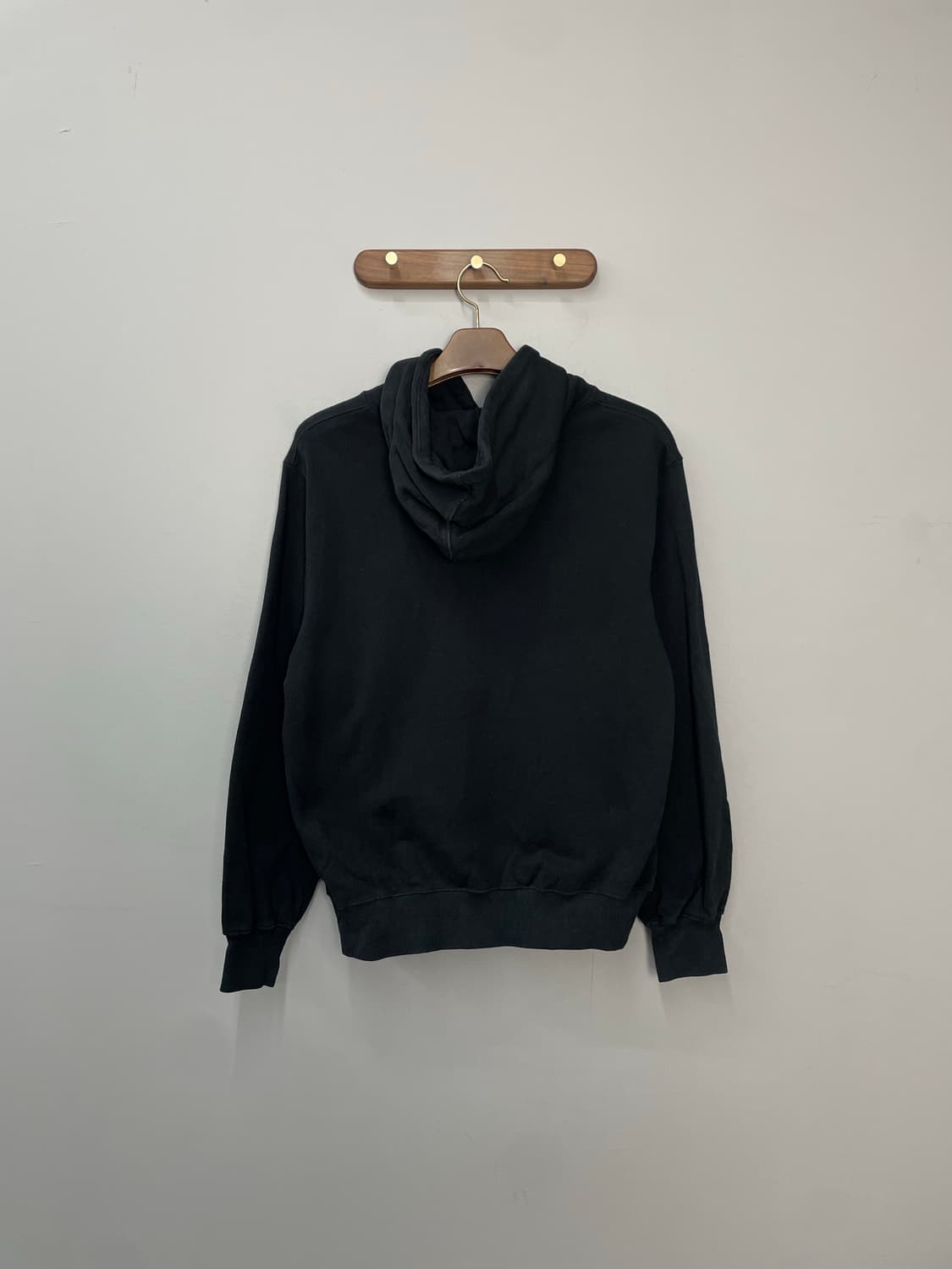 디스이즈네버댓 센터로고 블랙 후드티 H1974 상품이미지4