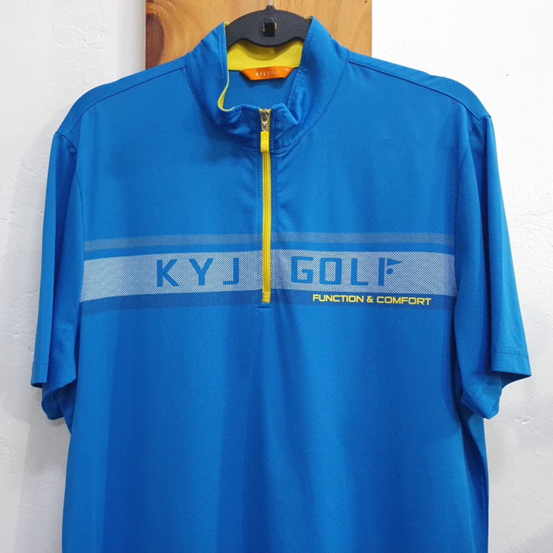 김영주 반팔 집업 골프티(105) 상품이미지2