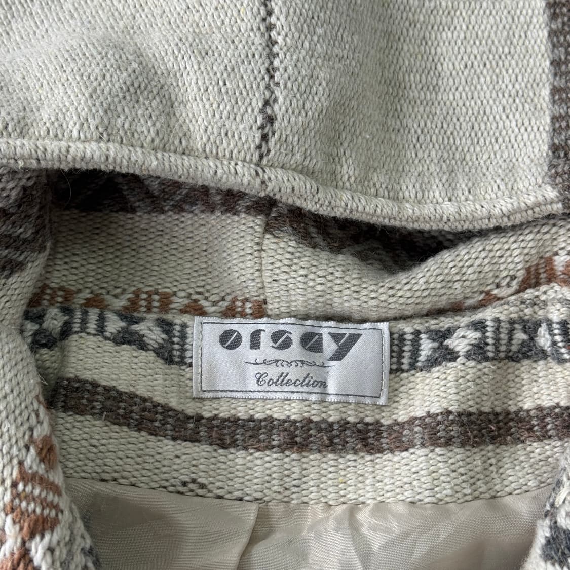 빈티지 에스닉 나바호 울 하츠 더플코트 100 상품이미지6