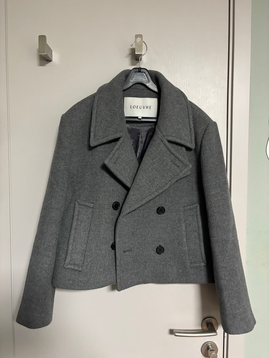 LOEUVRE 루에브르 프린지 울 자켓 / 구매가 329,000 상품이미지1