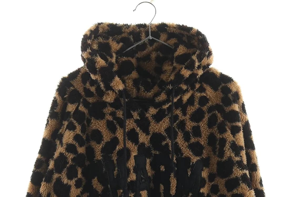 CHIP CLIP 호피 쿠마 후드 퍼 후드 갸루 펑크 punk 상품이미지2