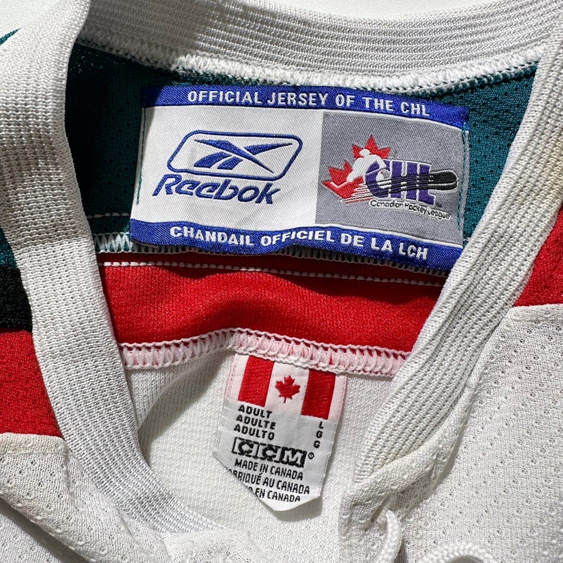 리복 CHL Rockets Kelowna 하키 져지 상품이미지6