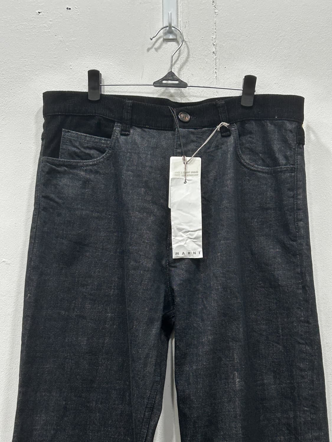 새상품 마르니 데님 코듀로이 팬츠 청바지 32인치 상품이미지4