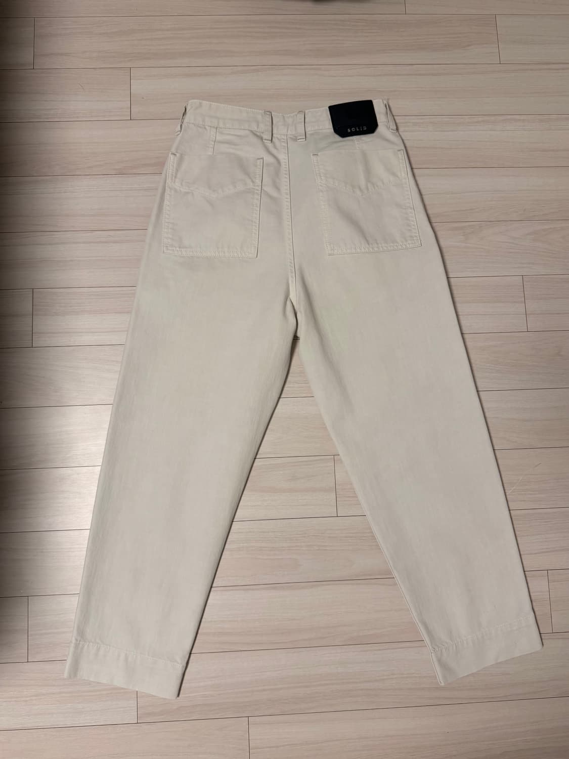 솔리드옴므 데님 팬츠 라이트그레이 46사이즈 (30사이즈) 상품이미지3