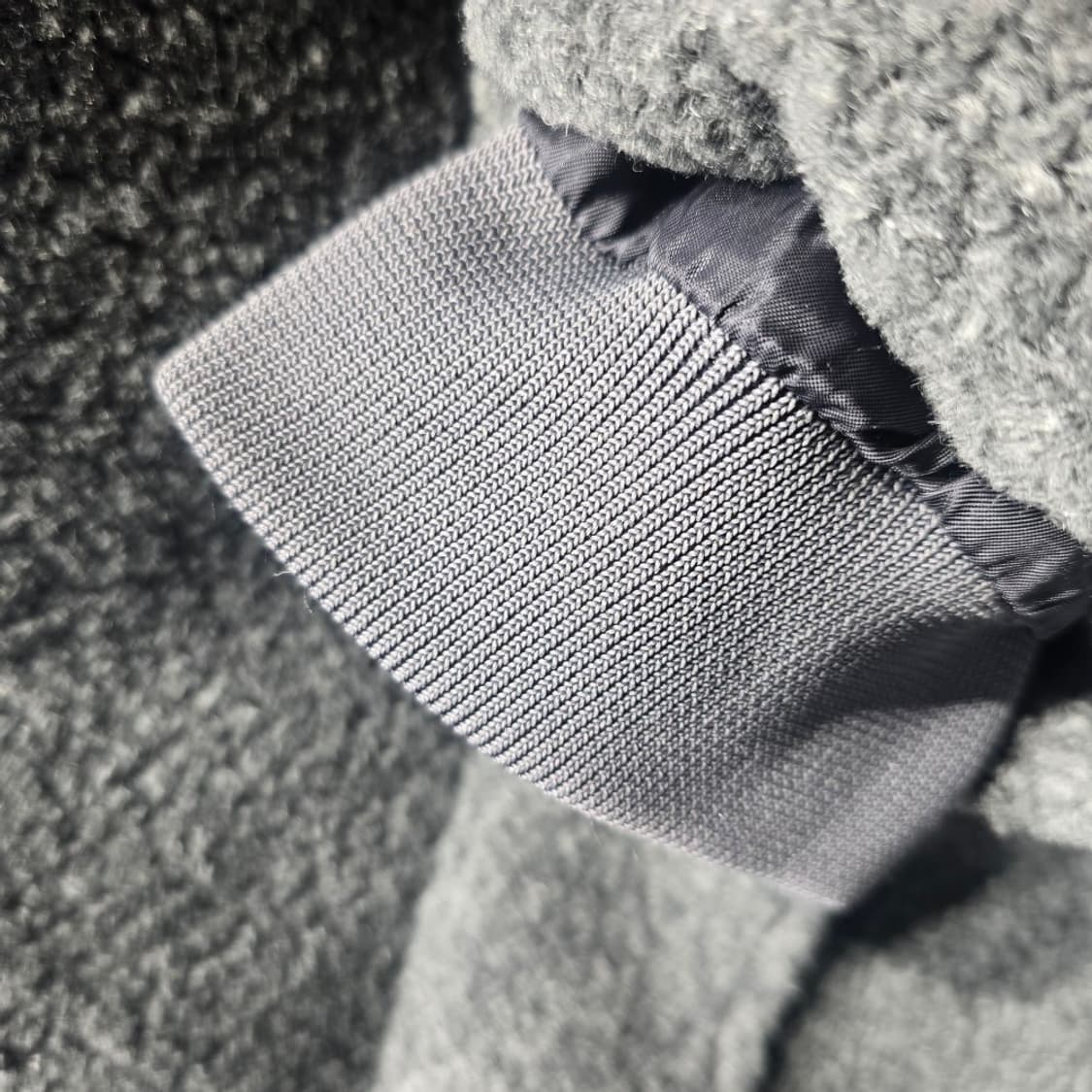 [중고/정품] 우영미 부클 후드티 그레이 50 상품이미지5