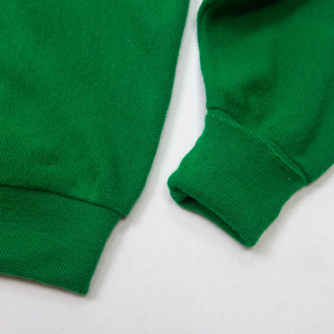 60s IZOD 라코스테 올른 아크릴 가디건 그린 상품이미지6