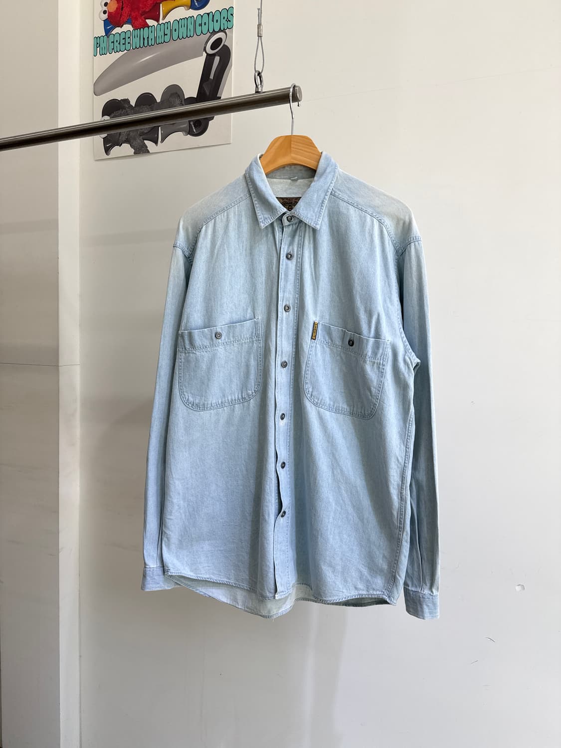 빈티지 ARMANI JEANS (Made in Italy)오버사이즈셔츠 상품이미지1