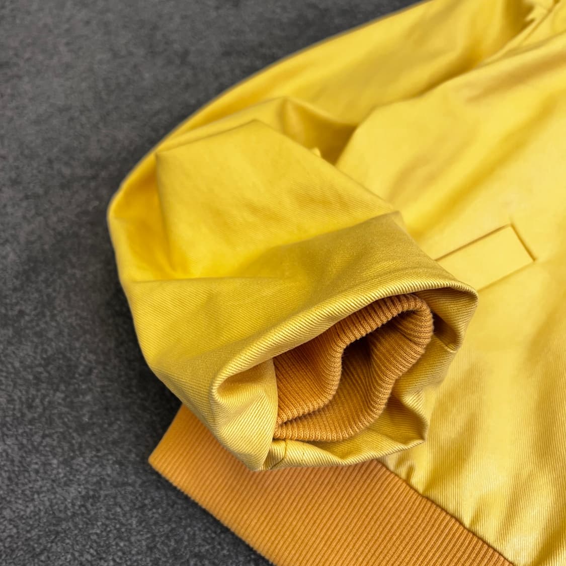 DEJAVU 옐로우 봄버 자켓 상품이미지3