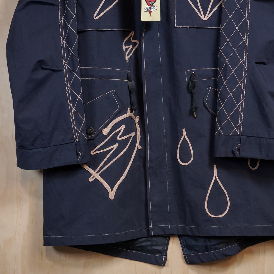 Man G 그라피스트 스티치 파카 자켓 상품이미지4