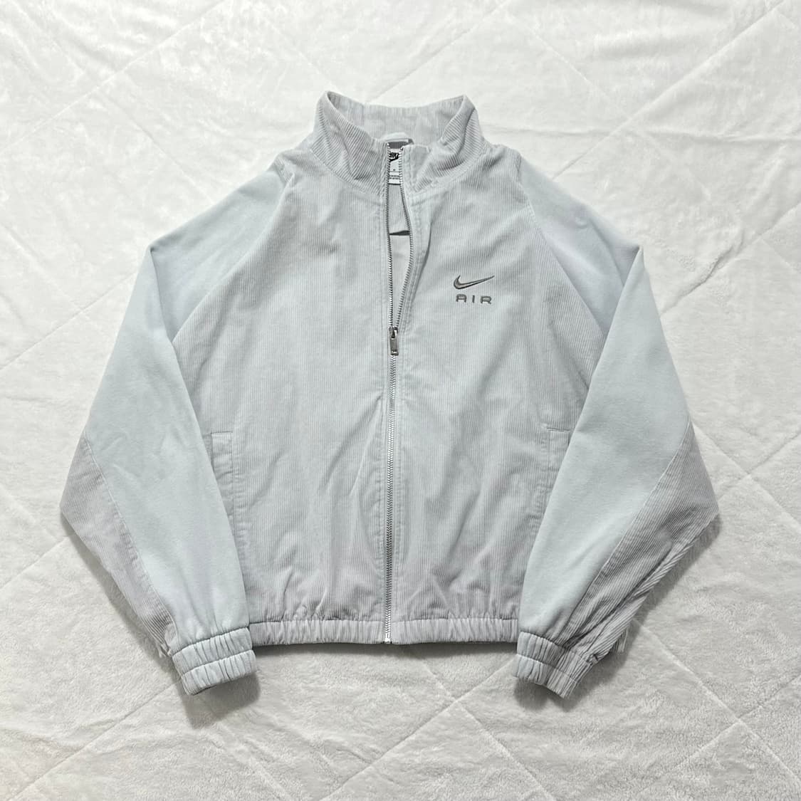 나이키 에어 스카이 블루 크롭 집업 (스포티 자켓) 상품이미지1
