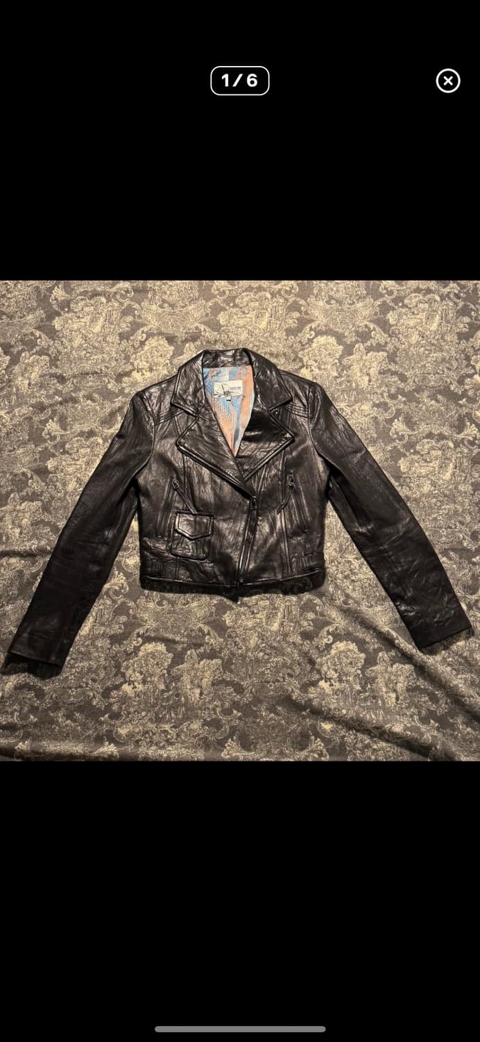 crop lambskin rider jacket 상품이미지2