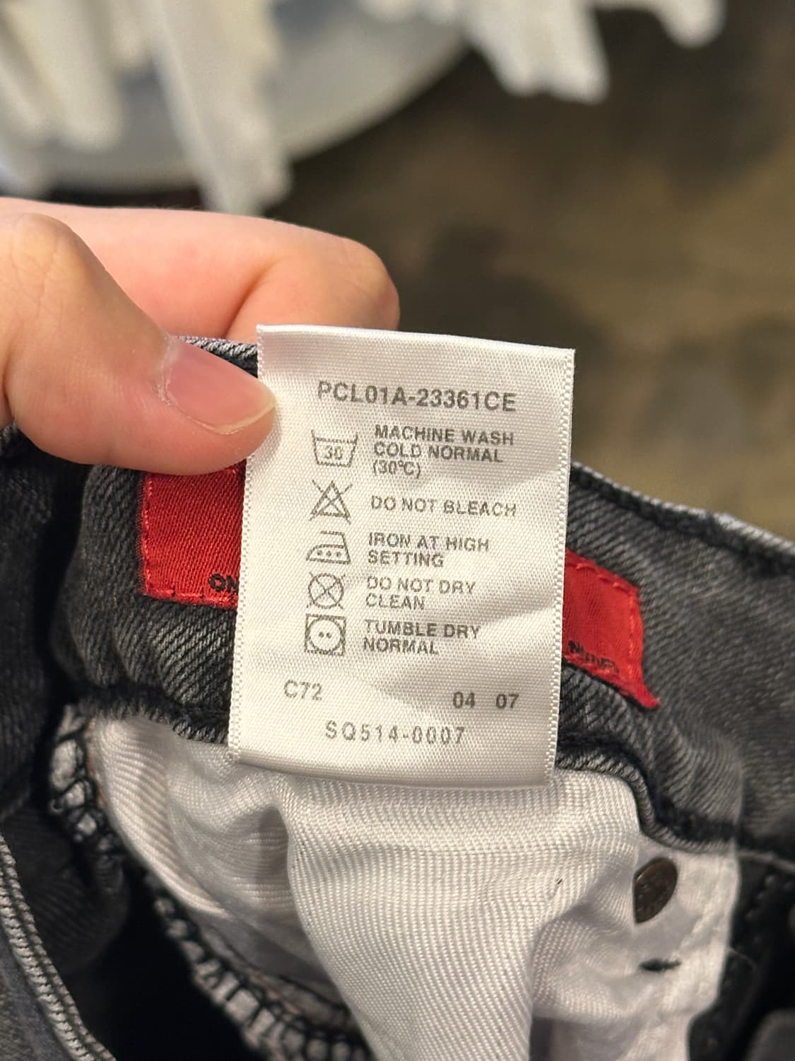 00s Made in USA Levis 리바이스 569 W30 L32 상품이미지5