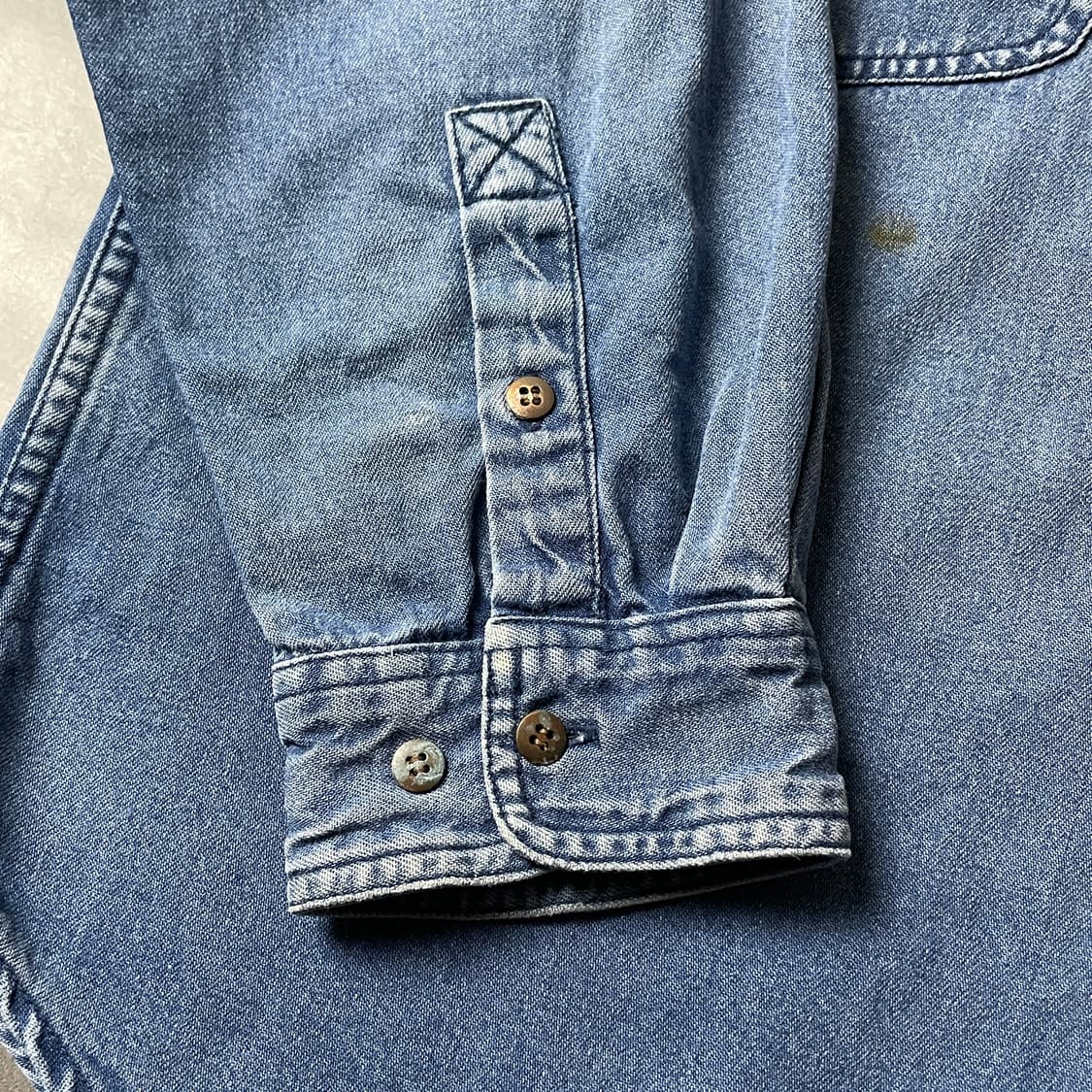 RED CLOUD 레드클라우드 빈티지 코튼 데님 셔츠 A00643 상품이미지7