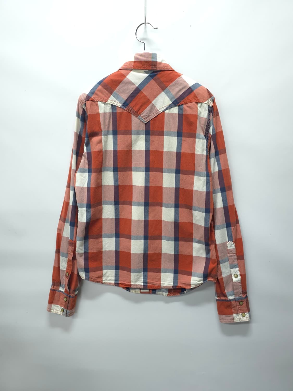 홀리스터 빈티지 웨스턴 체크 긴팔 셔츠(66~66반) 상품이미지8