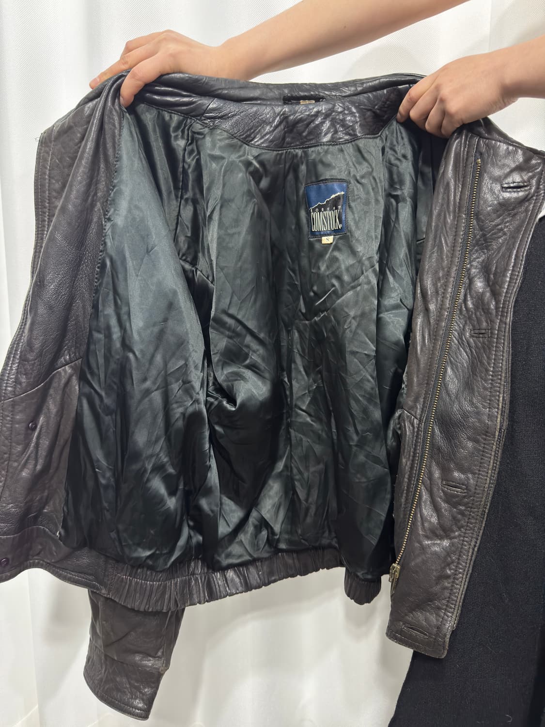 comstock leather jacket 상품이미지6