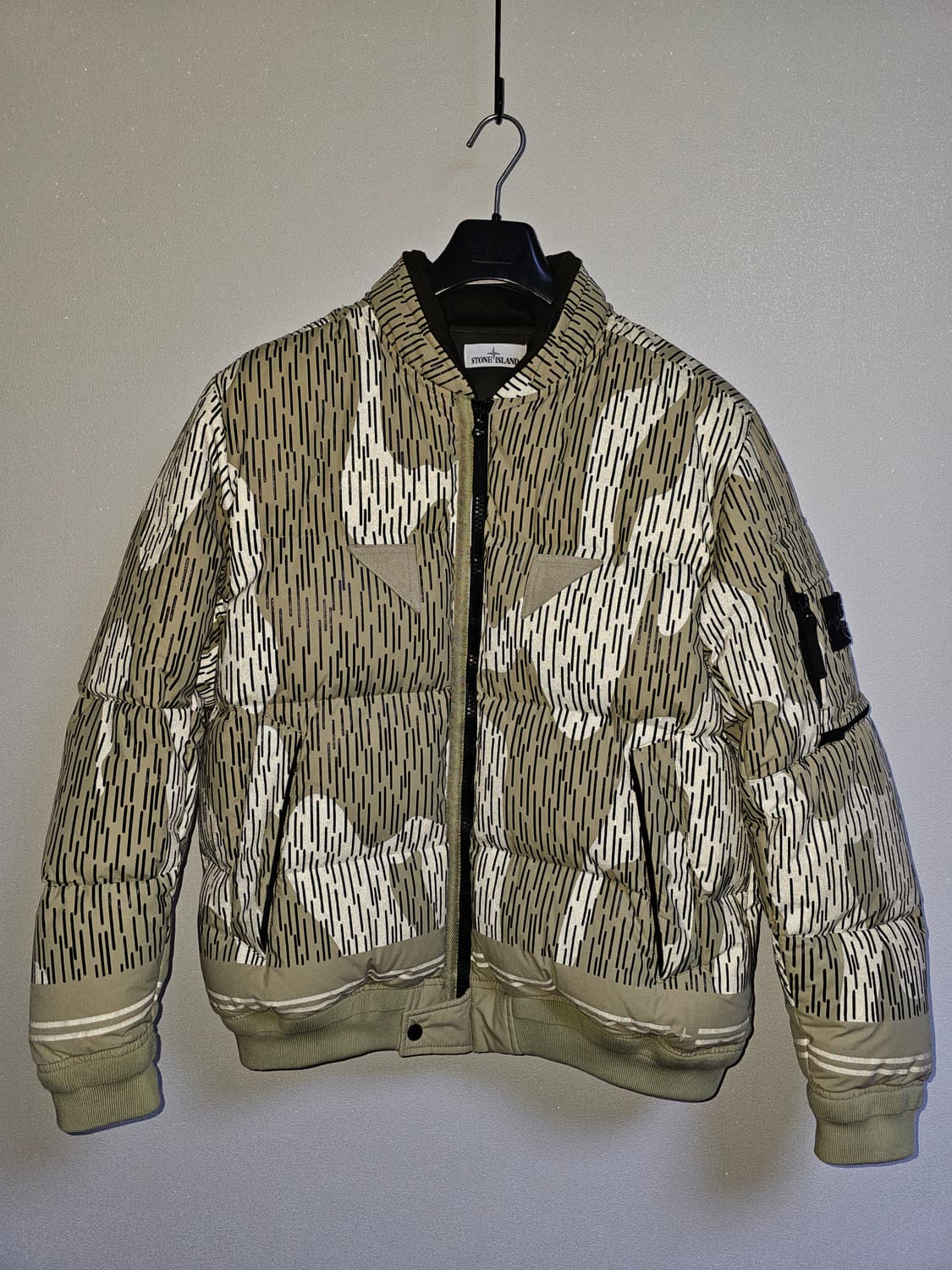 스톤아일랜드 레인 카모 리플렉티브 다운 패딩 상품이미지3