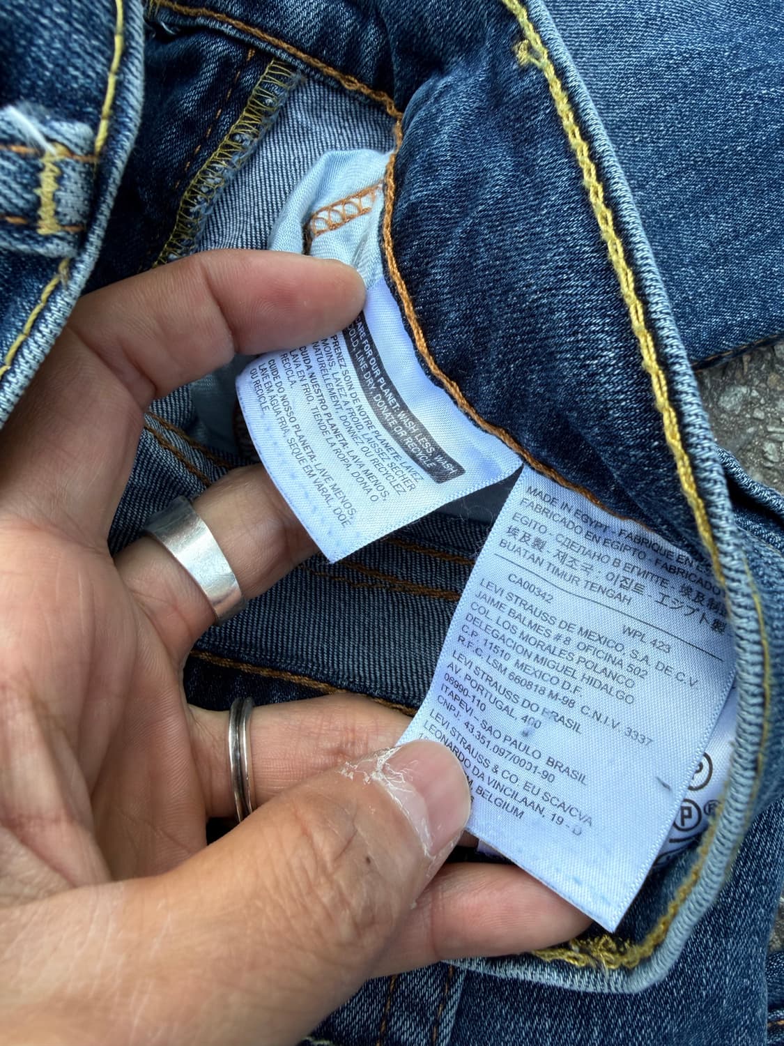 리바이스 527 부츠컷데님팬츠 상품이미지5