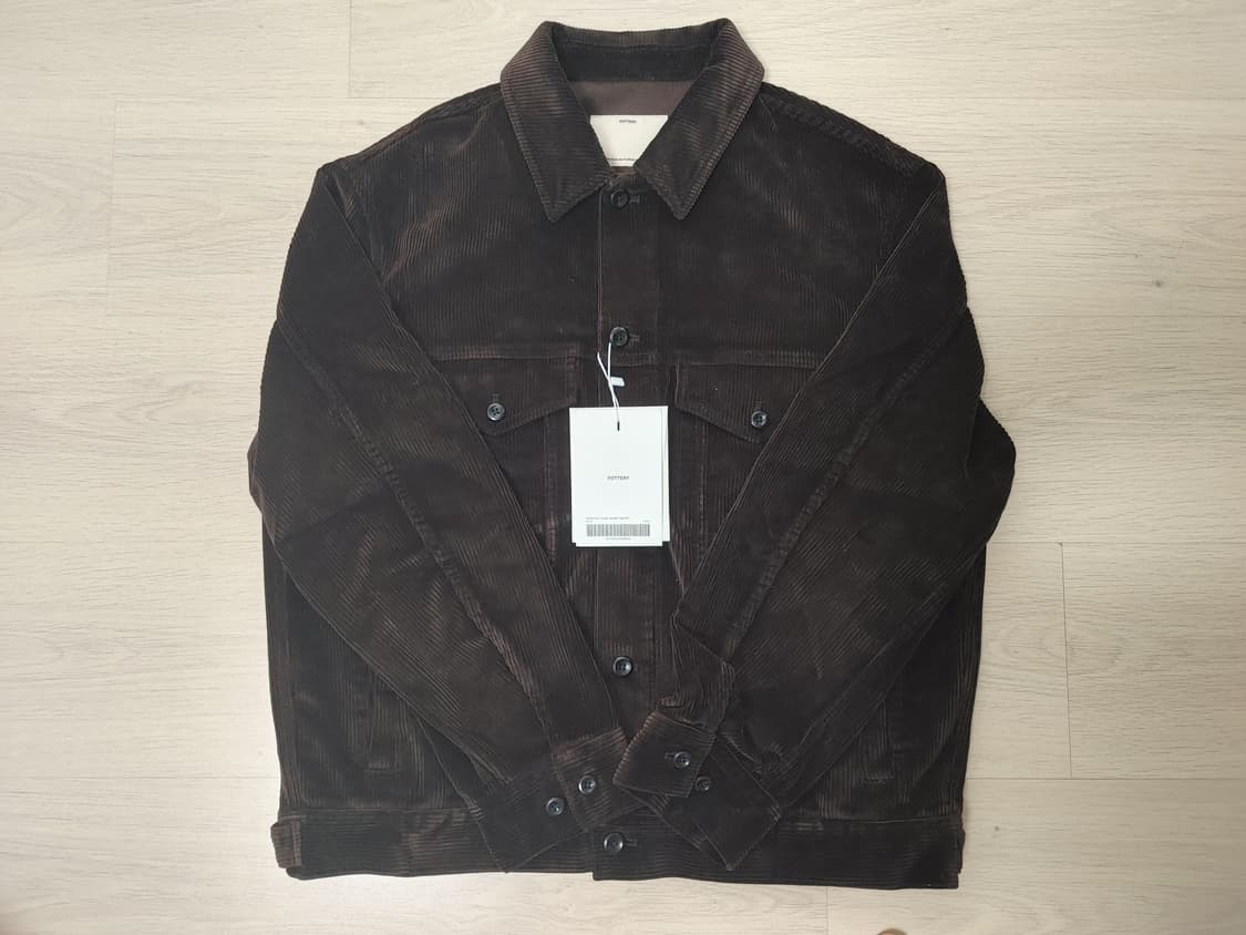 포터리 코듀로이 트러커 자켓 타입 3 브라운 색상 사이즈2 새상품 상품이미지2