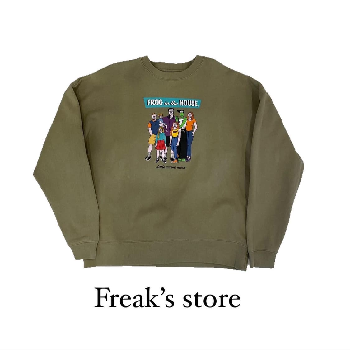 프릭스스토어 프로그 오버핏 맨투맨 상품이미지1