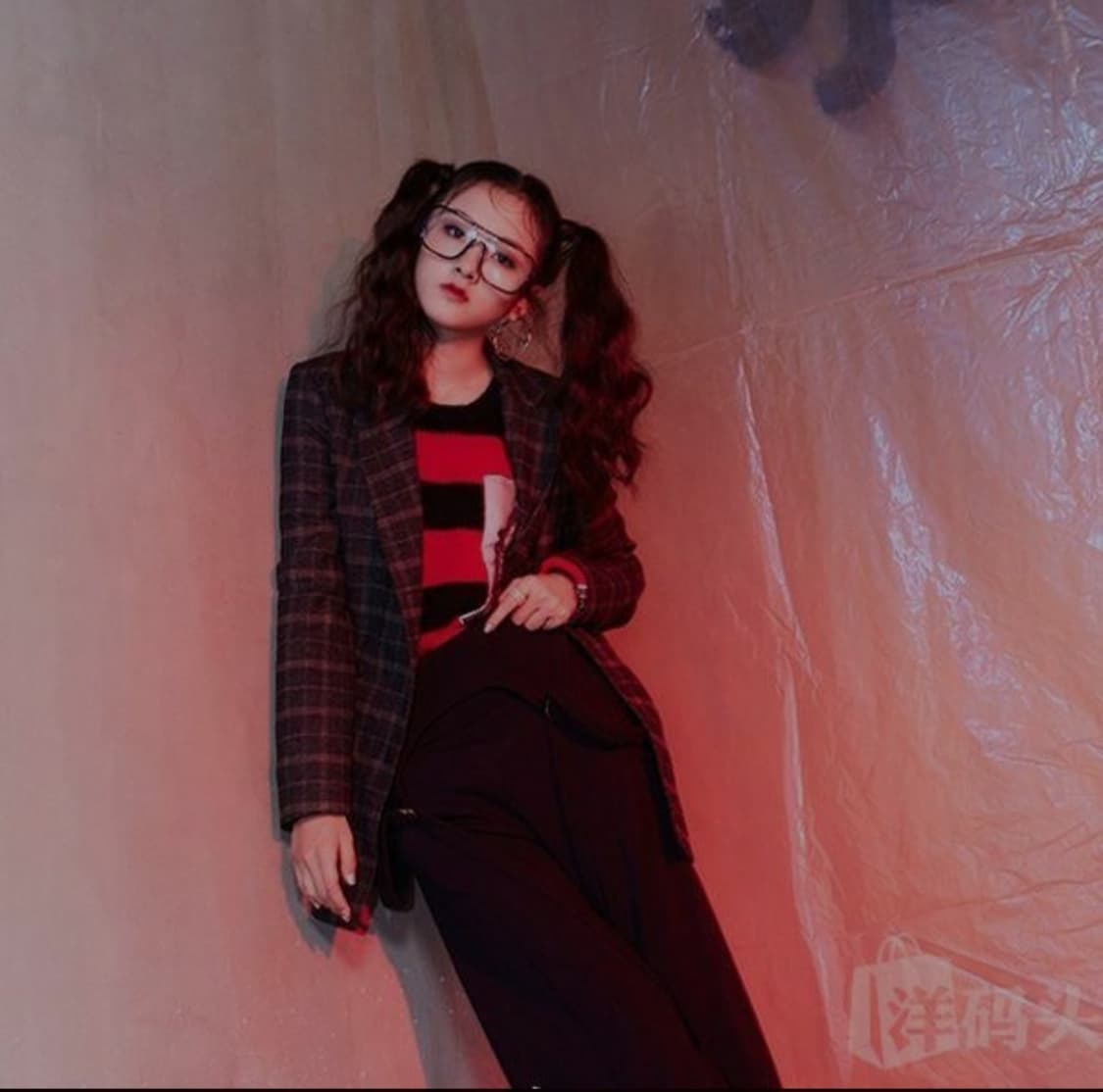 마쥬 간절기 체크 자켓 36사이즈 상품이미지6