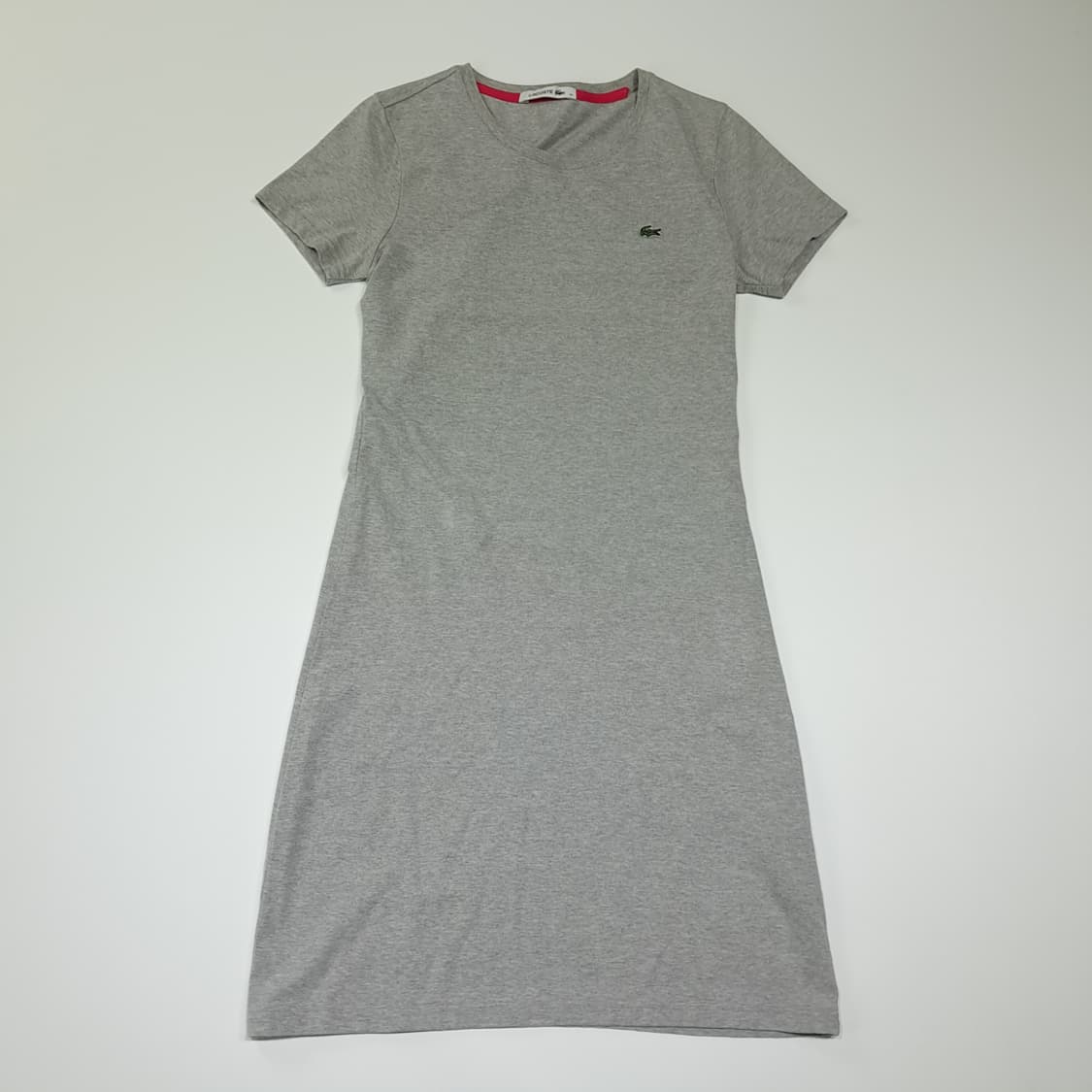 CK088 L 라코스테 한국판 그레이 반팔 원피스 상품이미지1