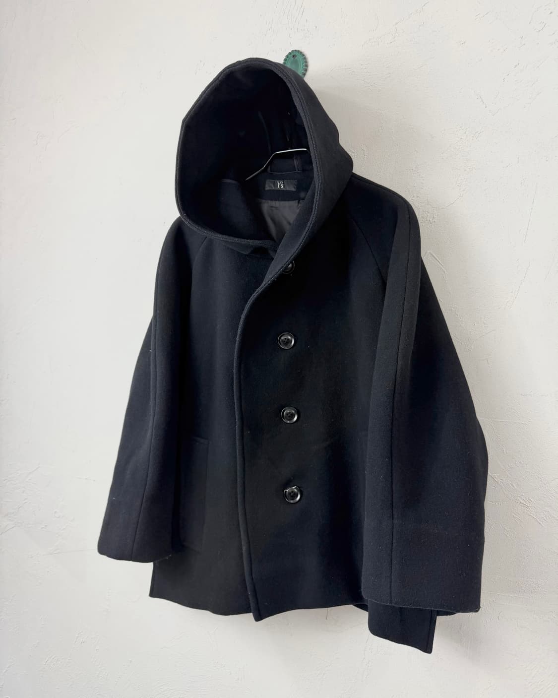 Y's 요지 야마모토 후디드 울 자켓 상품이미지1
