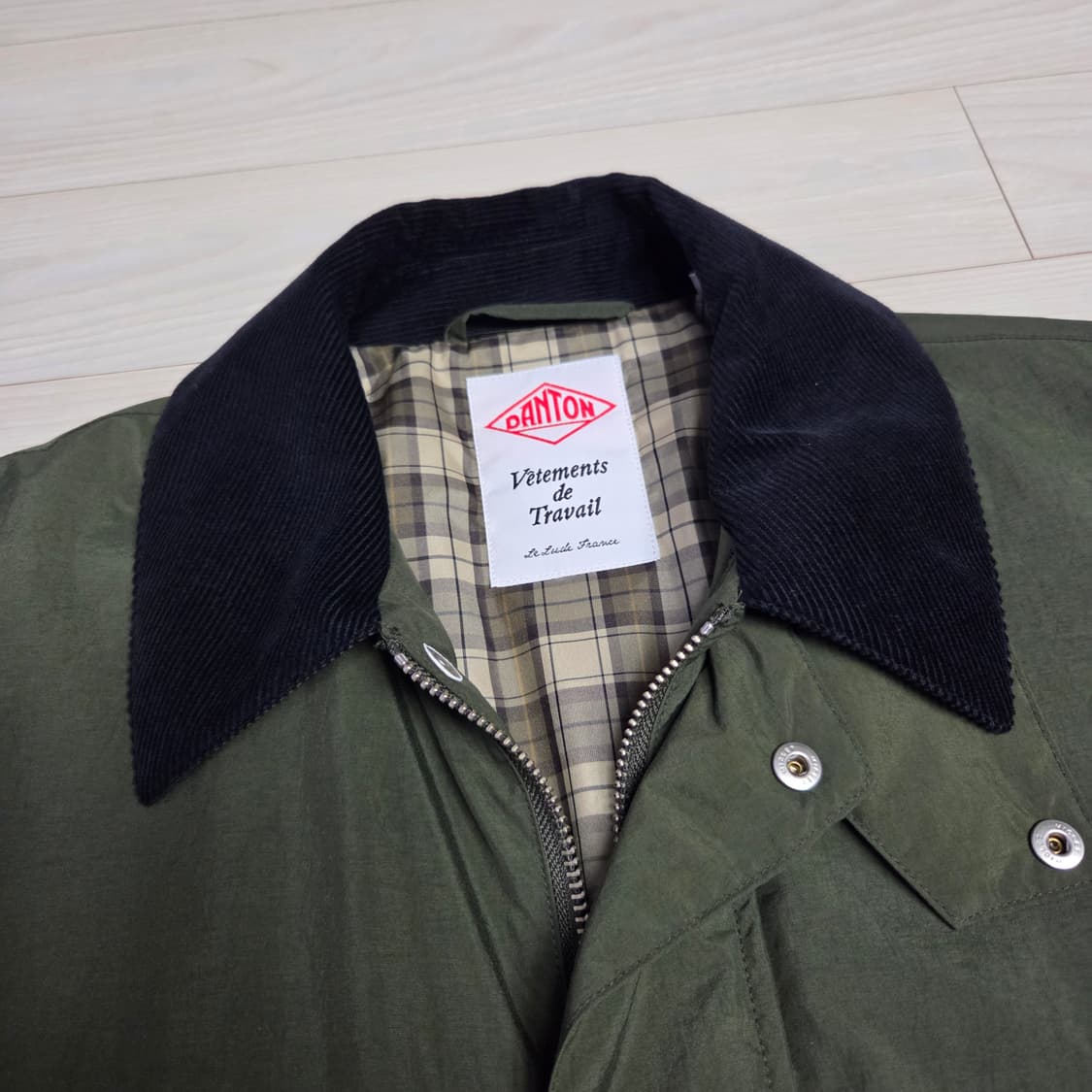 단톤 커버올 워크 자켓 40사이즈 상품이미지4