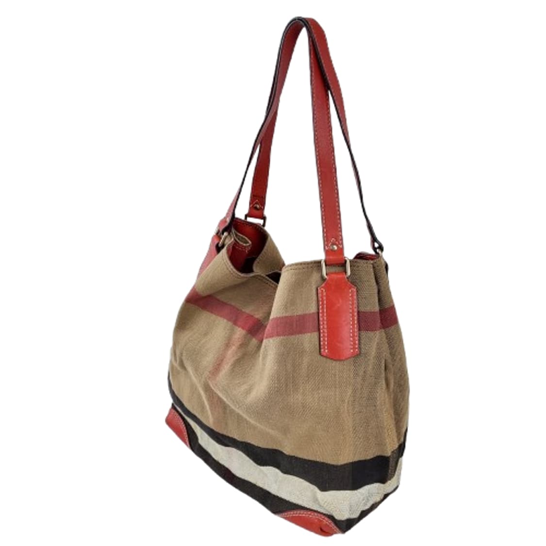 정품 버버리 하우스체크 메이드스톤 호보백 상품이미지4