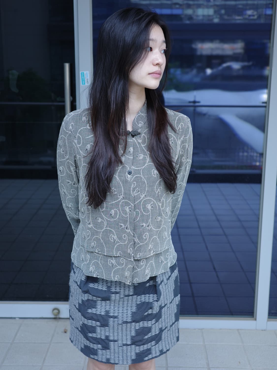 빈티지 그레이 자켓 상품이미지7