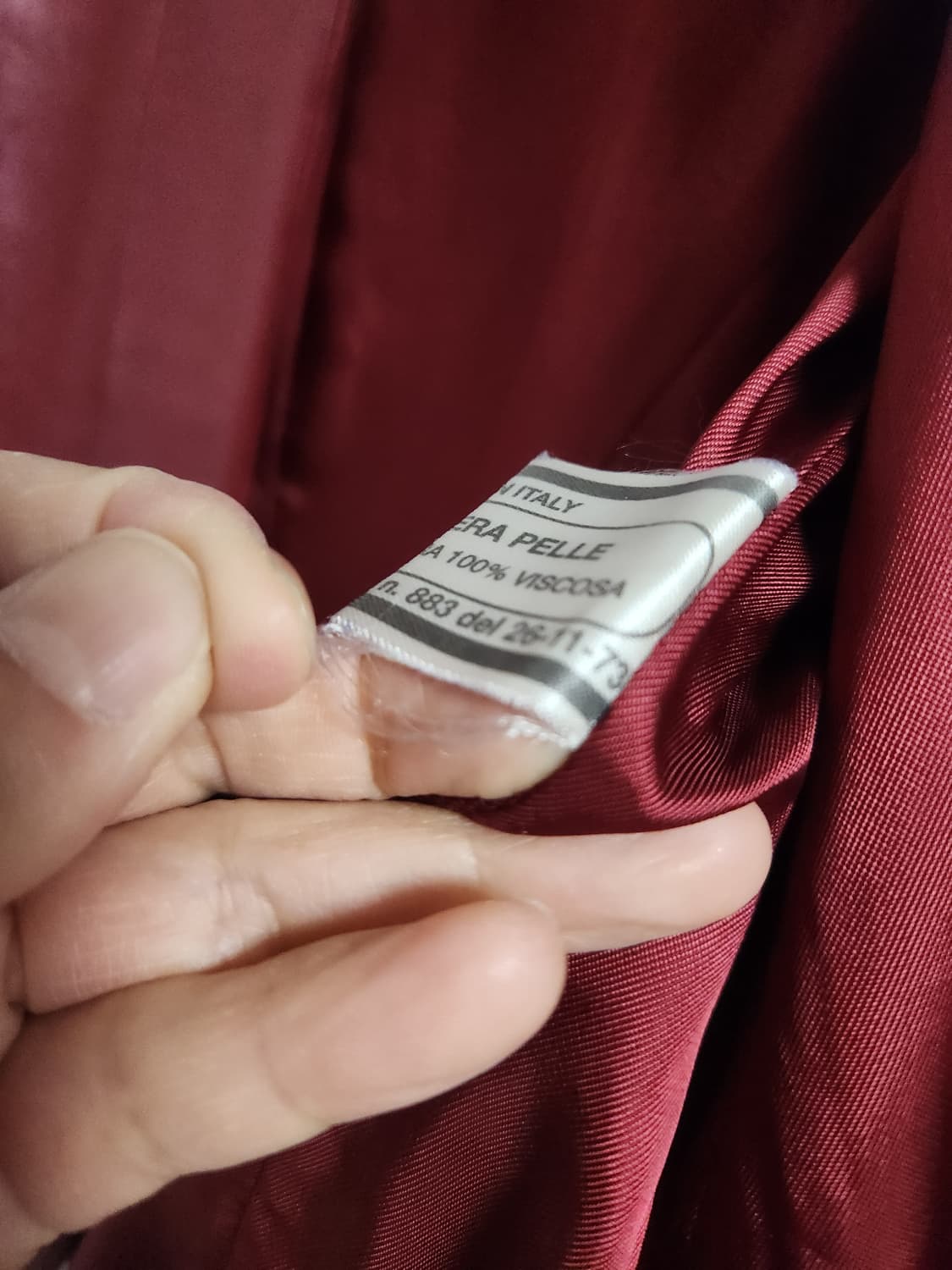 이태리 베라펠레 가죽자켓 44(여자77 남자95 상품이미지5