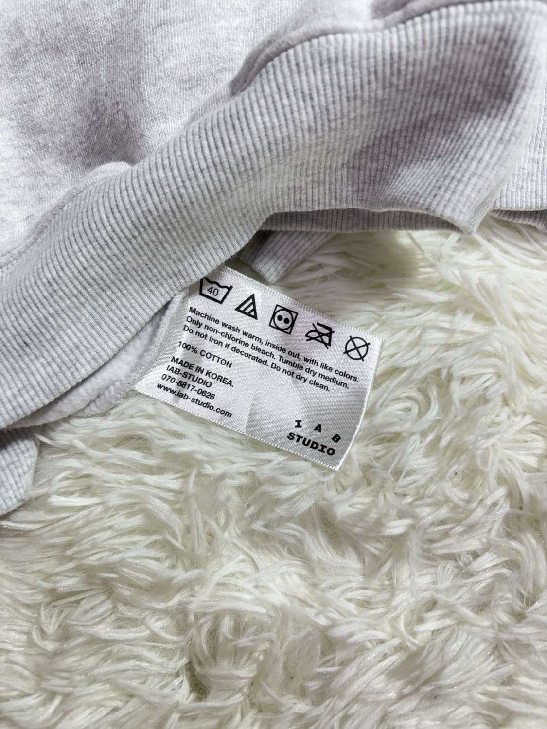 아이앱스튜디오 빅로고 후드  상품이미지6