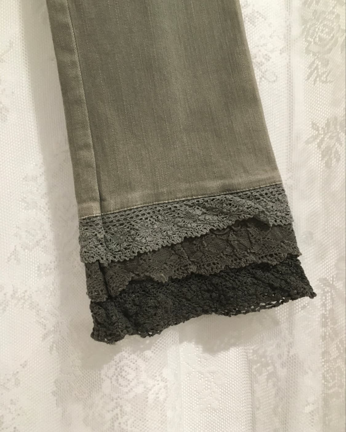 L'EST ROSE lace point capri pants 상품이미지6